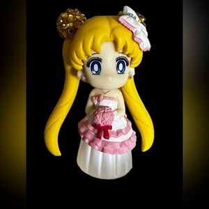 Cute anime Sailor Moon figurine with Bling DIY for pen topper or display figure.